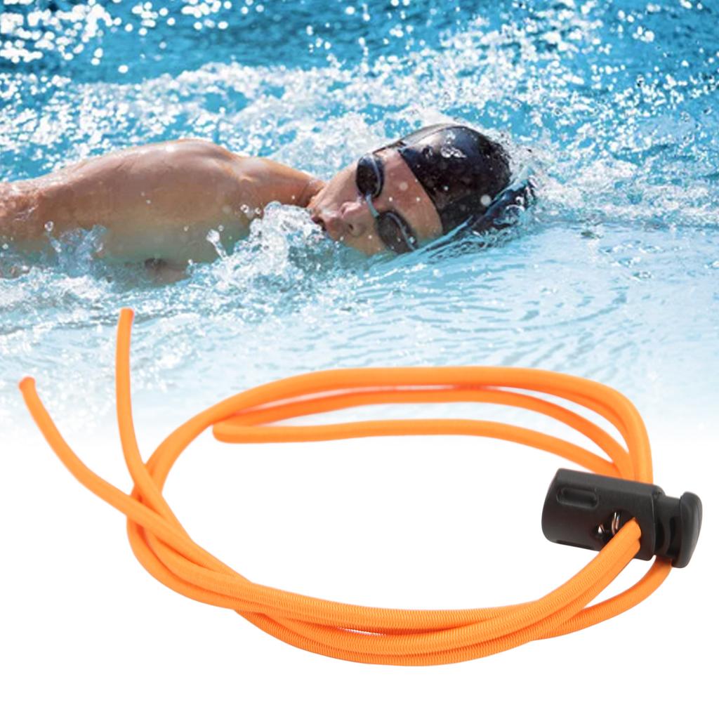 2PCS Elastic Rubber Swim Goggle Strap Replacement Kit Diving Snorkeling Strap Cord   Rope