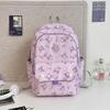 Stylish And Adorable Unisex Backpack For School Kids Featuring Cartoon Patterns And Comfortable Design