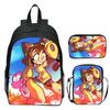 Gameoverse 3-Piece Kids' Backpack Set: Primary Student and Kindergarten Bag