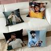 Tennis player-Carlos Alcaraz Pillow Case Square Double-Sided Sofa Cushion Cover Bedroom Bedside Pillow