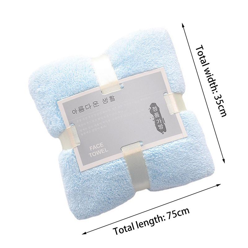 1/5Pcs Bath Towels Set Super Soft Highly Absorbent Quick-Drying Coral Velvet Bath Towel For Adults Hotel & Spa Use