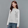 DEESHA Girls' Embroidered Mock Neck Thermal T-Shirt