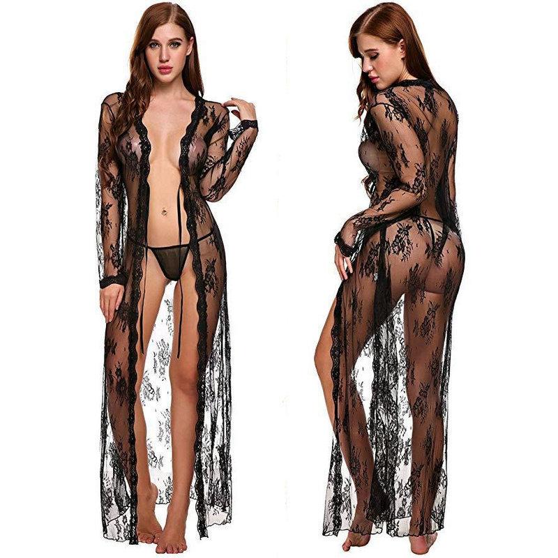 European & American Sexy Lace Women's Nightwear