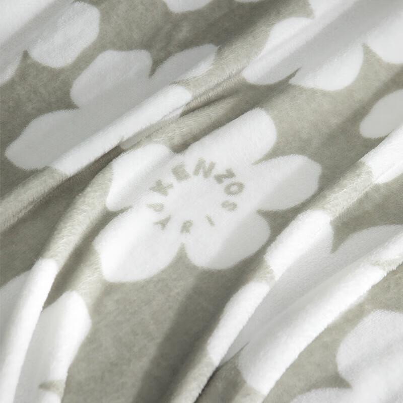 Luyi Carlo KENZO Begonia Floral Soft Throw Blanket