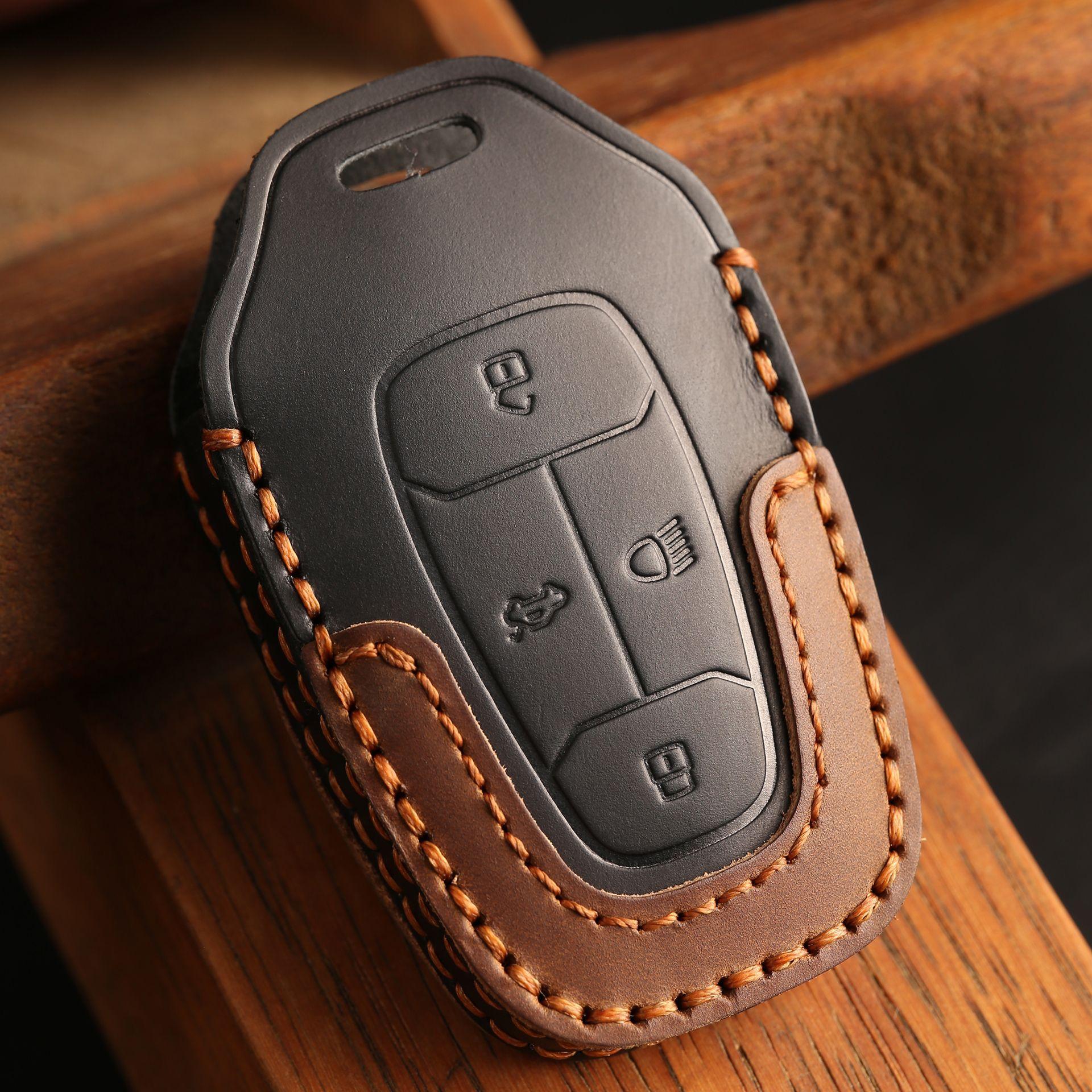 

Customized for TATA Nexon Tata Safari Car Key Case Altroz India Nexon Key Case чёрный