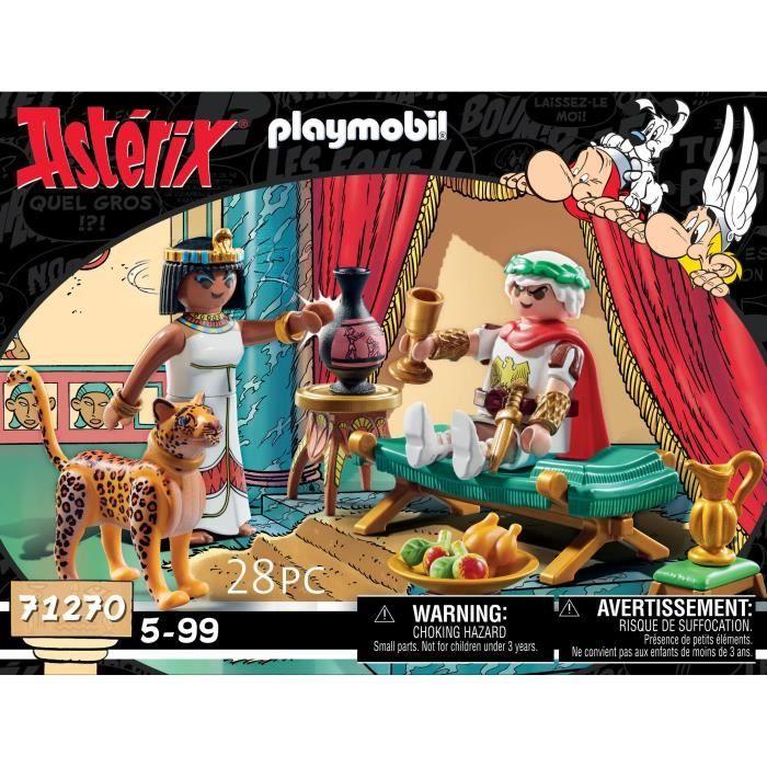 PLAYMOBIL 71270 César Et Cléopâtre, Astérix, Personnages, Dès 5 Ans