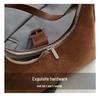 Women's Retro Suede Crossbody Bag - Versatile Autumn/Winter 2025 Single Shoulder Underarm Style