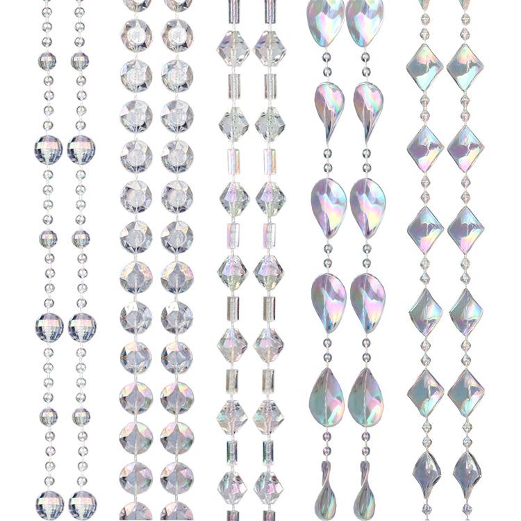 Acrylic Bead Chain Wedding Aisle & Hall Decoration Curtain Ornament