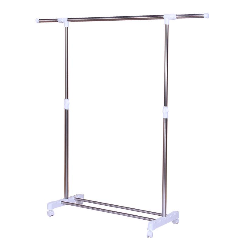 Woorit Stainless Steel Floor-Standing Retractable Clothes Rack