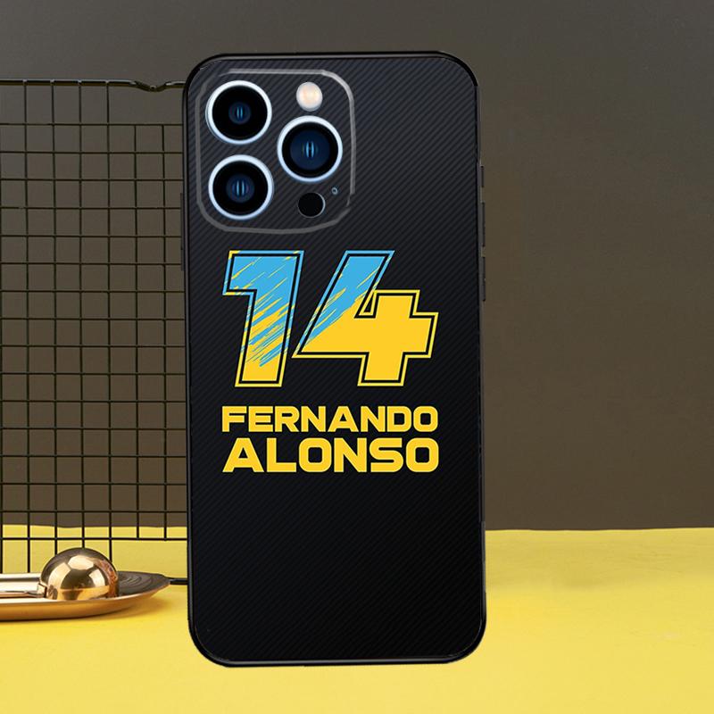 Fernando Alonso Racing Phone Case For iPhone 13 12 14 11 16 15 Pro Max Plus Mini 7 8 X XR XS Max Cover