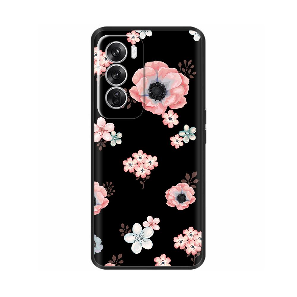 Luxury Painted Case For OPPO Reno 12 Pro Back Cover Silicone Phone Case For OPPO Reno 12 Reno12 Pro 5G Protective Shell Capas