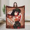Enas Anime Cartoon Flannel Blanket Soft Durable Bedding Throws for Living Room Airplane Travel Bedspread Sofa Bed Cover