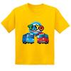 Tayo the Little Bus Print Cartoon Cute Kids T Shirt Funny Baby Boys Girls Clothes Summer Children Cotton Short Sleeve T-Shirt