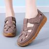 Women's Sandals Summer Essentials Mary Jane Black Beach Flat Shoes Casual Soft Roman Sandals for Girl Plus Size