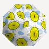 1pc Pineapple Pattern Automatic Opening/Closing Umbrella with Operation & Windproof Canopy yy260311064