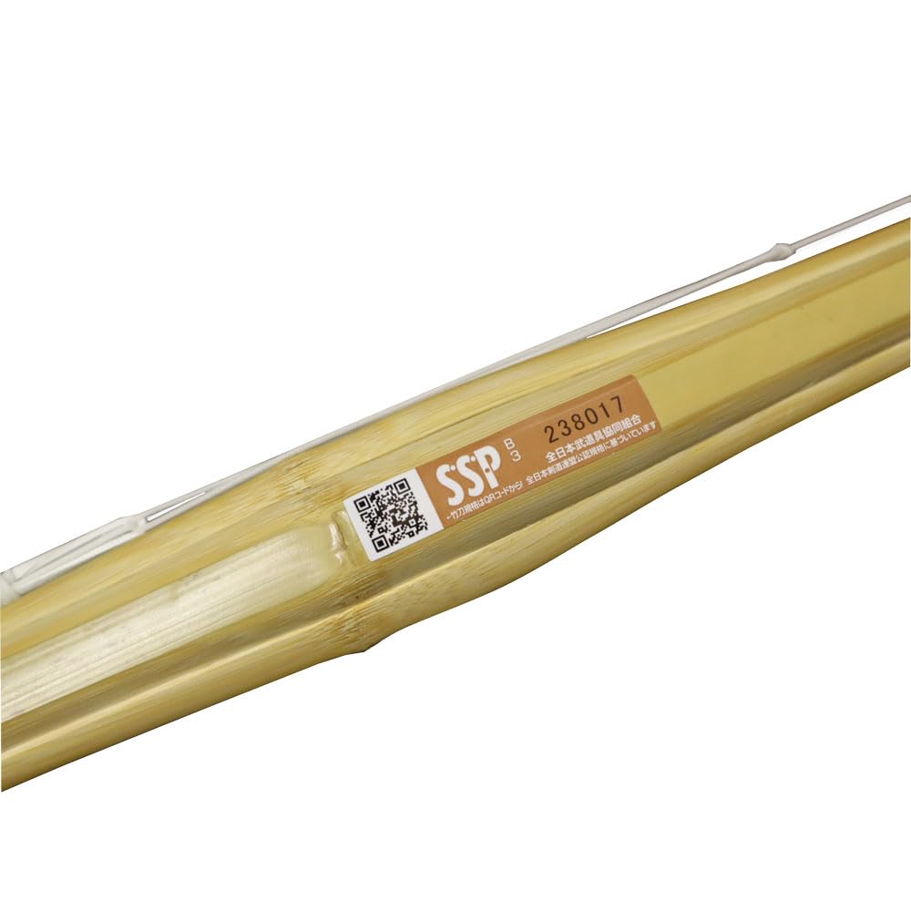 Hissho Bamboo Octagonal Knife with a Gin-style Handle, Set of 2, 3.9 Shaku (1.2 Ft) Long, for Men