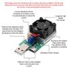 Battery Electronic Test Load Input Current Range 0.15A-3A Input Voltage Range 3.7-13V Testing Electronic Devices
