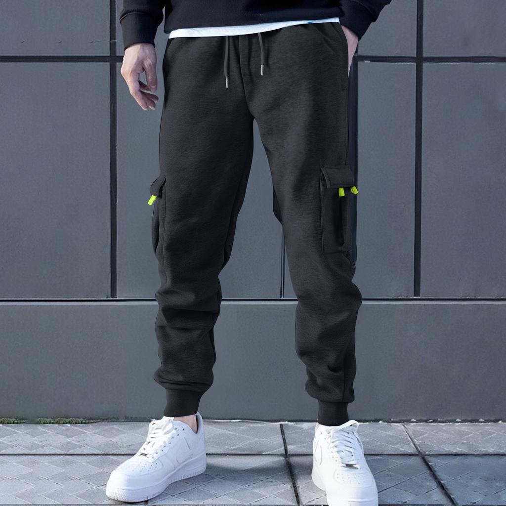 Men's Color Loose Fitting Sweatpants Men's Casual Fashion Sweatpants