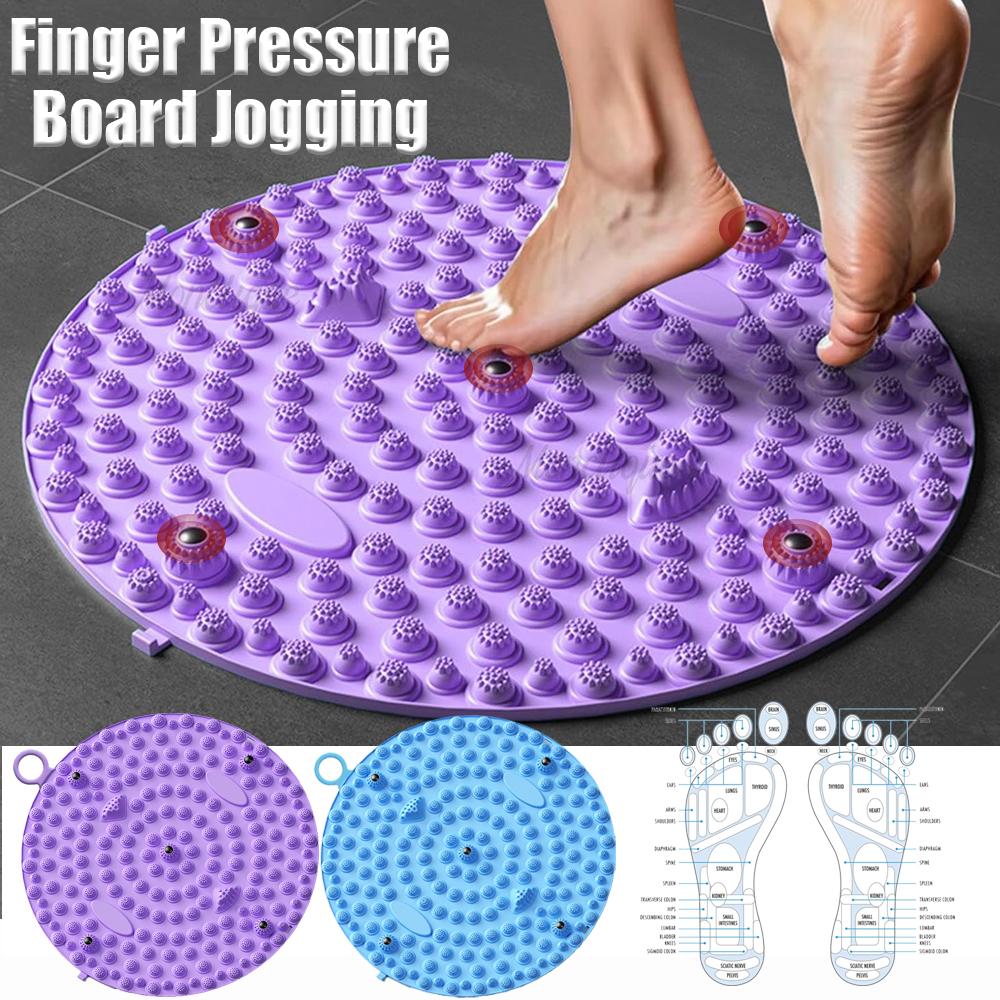 Foot Acupressure Massage Pad Foot Yoga Massage Board Mats Fitness Foot Training Anti-fatigue Foot Relax Pedal Body Health Care
