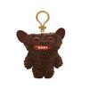 Fuggler SpongeBob SquarePants Keychain Funny Ugly Monster Plush Toys Cartoon Backpack Pendant Dolls Stuffed Peluche Gifts 11CM