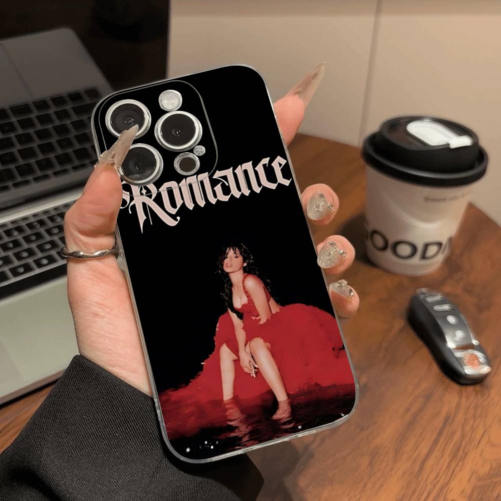 Hot Singer C-Camila C-Cabello Transparent Phone Case For IPhone 17 Air 16 Pro Max 15 14 13 12 11Plus Shockproof Cover