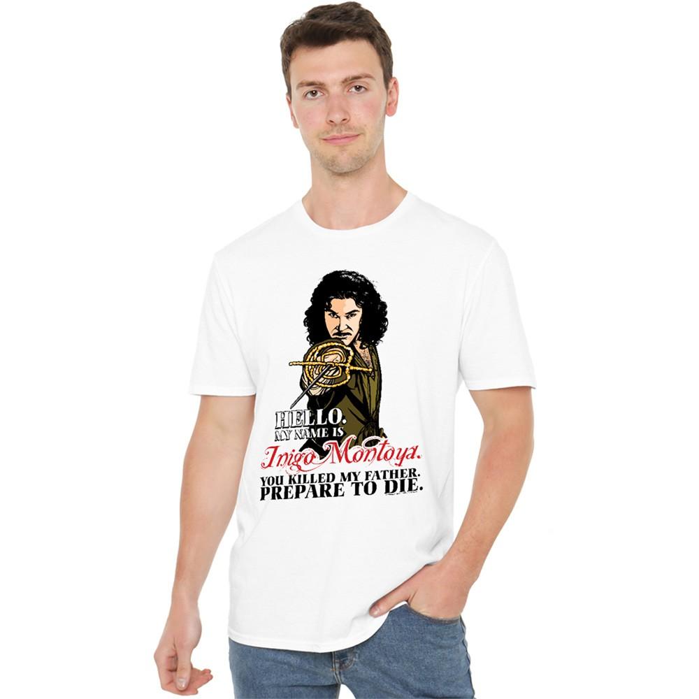 Princess Bride Hello T-Shirt S-3XL White M