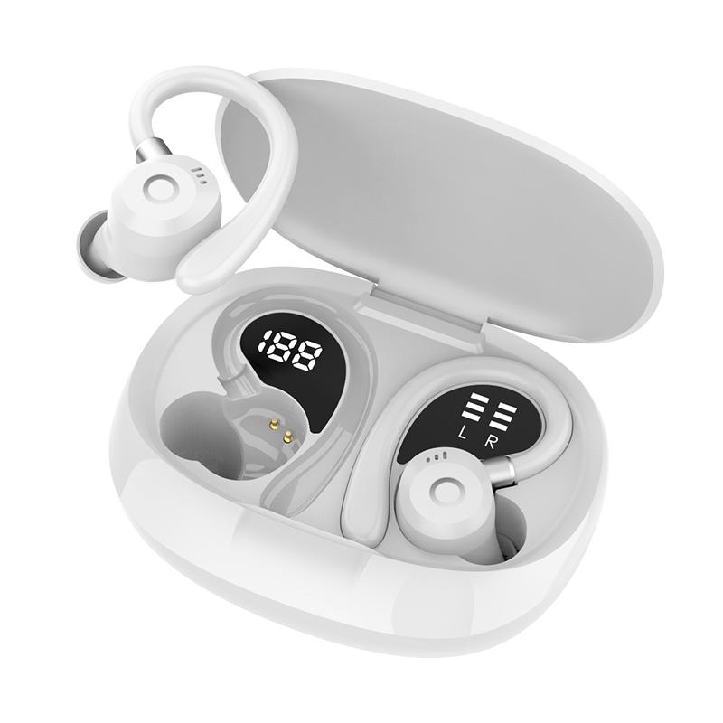 TWS K09 Wireless Bluetooth Earbuds Dual Ear Digital Display In-Ear Headphones Business Sports Noise Reduction Bluetooth Earbuds