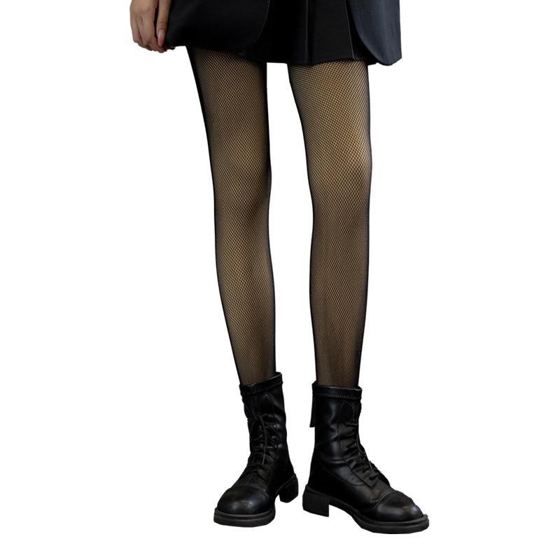 Çift Katlı File Çoraplar & Kalın Sıcak Külotlu Çorap - Büyük & Küçük Fileler, Seksi Sonbahar/Kış Dış Giyim Taytları.