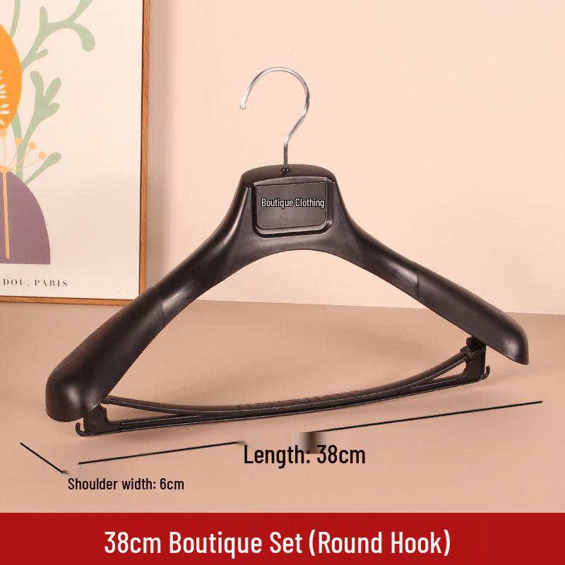 Rutschfeste Nahtlose Kunststoff-Kleiderbügel für Zuhause und den Laden
