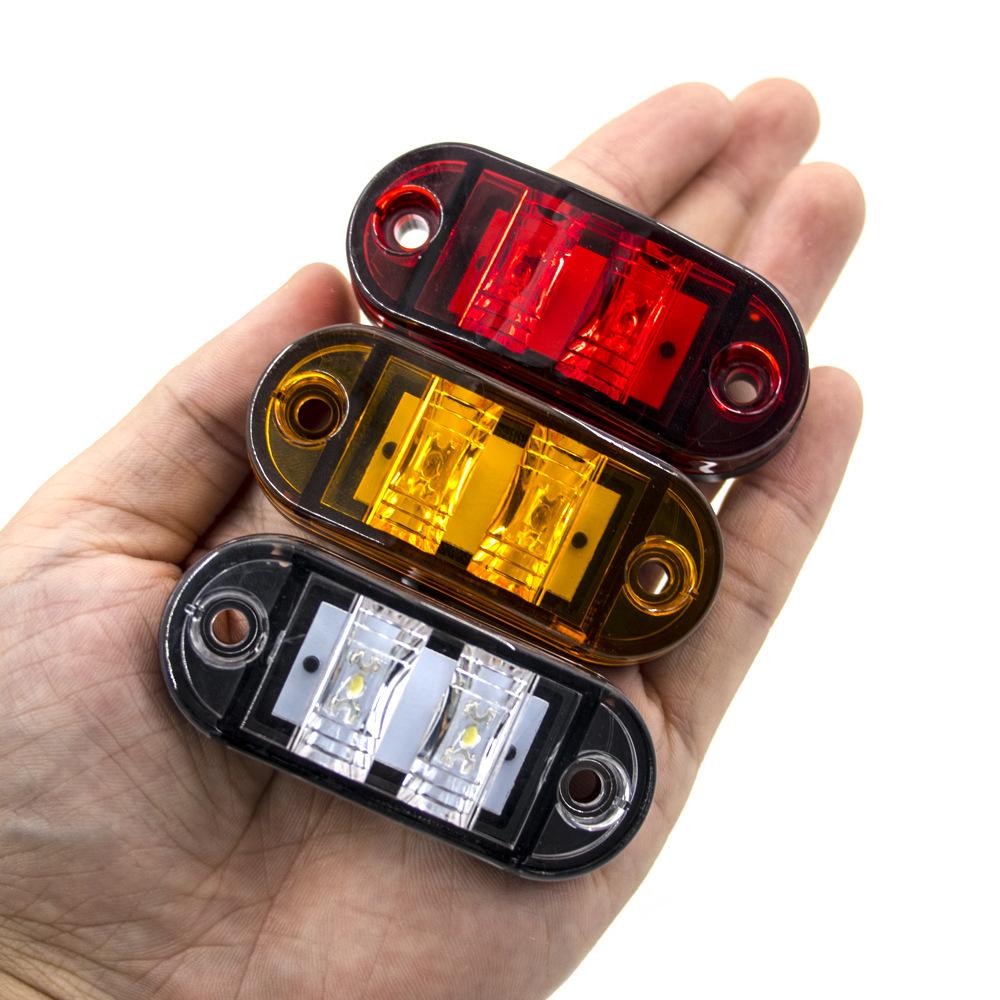 Wasserdichte 2LED-Lichtperlen, LKW-Seitenlicht, LKW-Seitenlicht, LKW-Signal, Breitenlicht, IP67