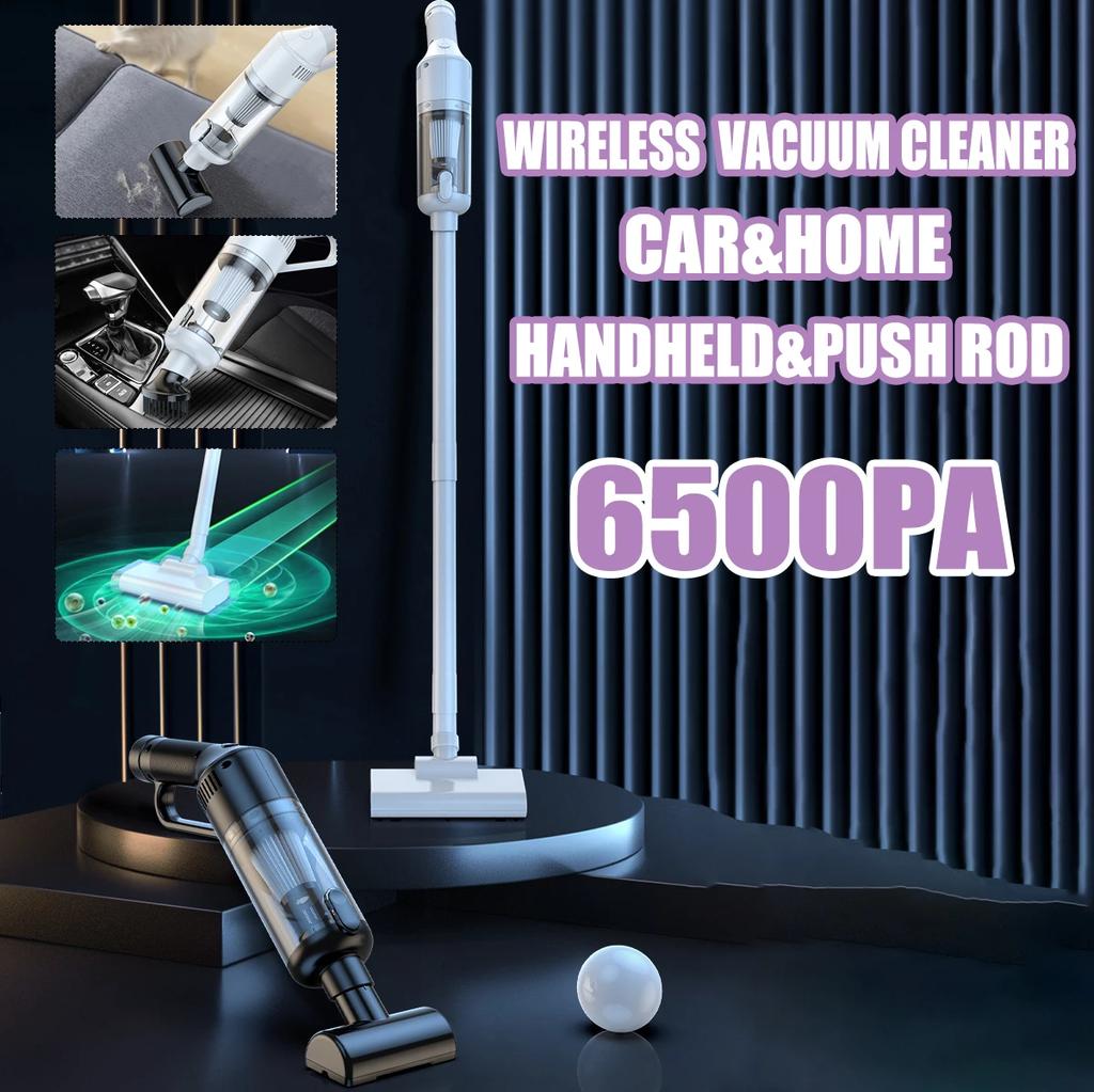 6000PA Handheld Wireless Vacuum Cleaner Electric Sweeper Powerful High-Power Cordless Mini Home Car Remove Mites Dust Cleaner