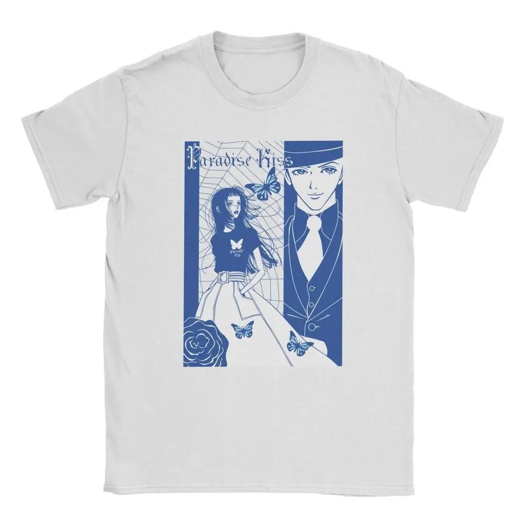 NANA Osaki T-Shirt Lässig Harajuku Streetwear Japanische Kleidung T-Shirt Mode Rock Punk Kurzarm Übergröße T-Shirt Unisex