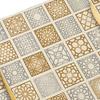 Ramadan Placemat Moon Heat Resistant Non-slip Star Lantern Mosque Table Mat Eid