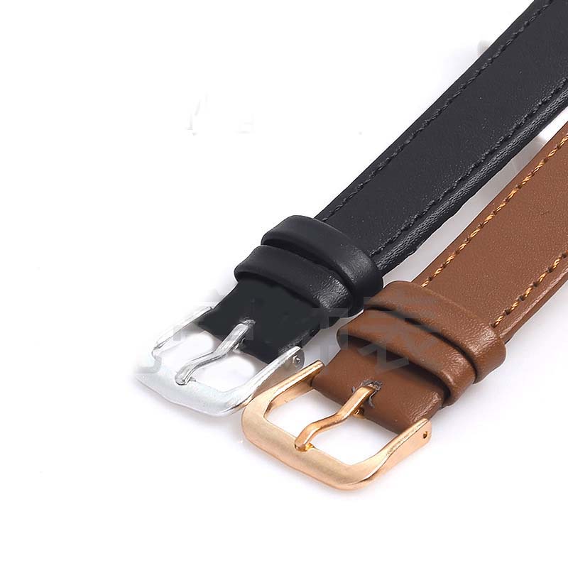 Cheap Pu Watchbands Handling Of Watch Straps 12Mm/14Mm/16Mm/18Mm/20Mm/22Mm Coffee Black Brown