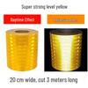 20cm Heavy-Duty Reflective Sticker for Traffic Warning and Anti-Collision