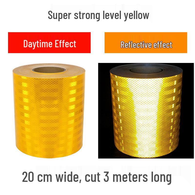 20cm Heavy-Duty Reflective Sticker for Traffic Warning and Anti-Collision