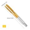 Straight Shank Taps Designed For Efficient Stainless Steel Threading On Machine Enhances Durability In Machine Threading