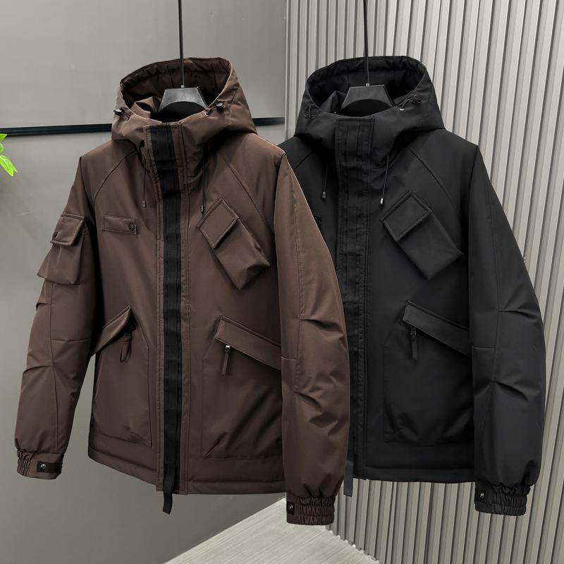 Plus Size 5XL-11XL Fashion Men's Oversize Parkas Winter Coat Hooded Casual Loose Thick Warm Winter Jacket