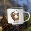 Tazza Personalizzata Safari Giungla Animali Nome Personalizzato Tazze per Bambini Tazze Animali Sportivi Tazza Cioccolata Calda per Bambini Regalo di Natale
