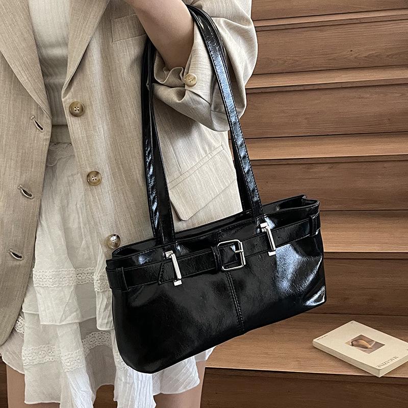 2025 Women's Textured Fashion Handbag: Versatile Casual Commuter Shoulder Bag