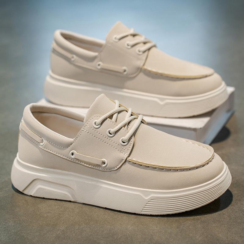 New Men'S Sneakers Soft Comfortable Non Slip Wear Resistant Sole Daily Casual Men'S Shoes Preppy Holiday Gifts Walking Shoes