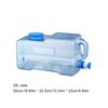 3/5/6/7.5/8/12/13/15/18L Portable Water Bucket Driving Pure Water Tank Container Faucet Outdoor Hiking Camping Cooking Picnic