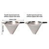 Hand Dripping Coffee Maker Coffee Machine Accessory Coffee Filter Cup Professional Coffee Dripper Metal Espresso Tool