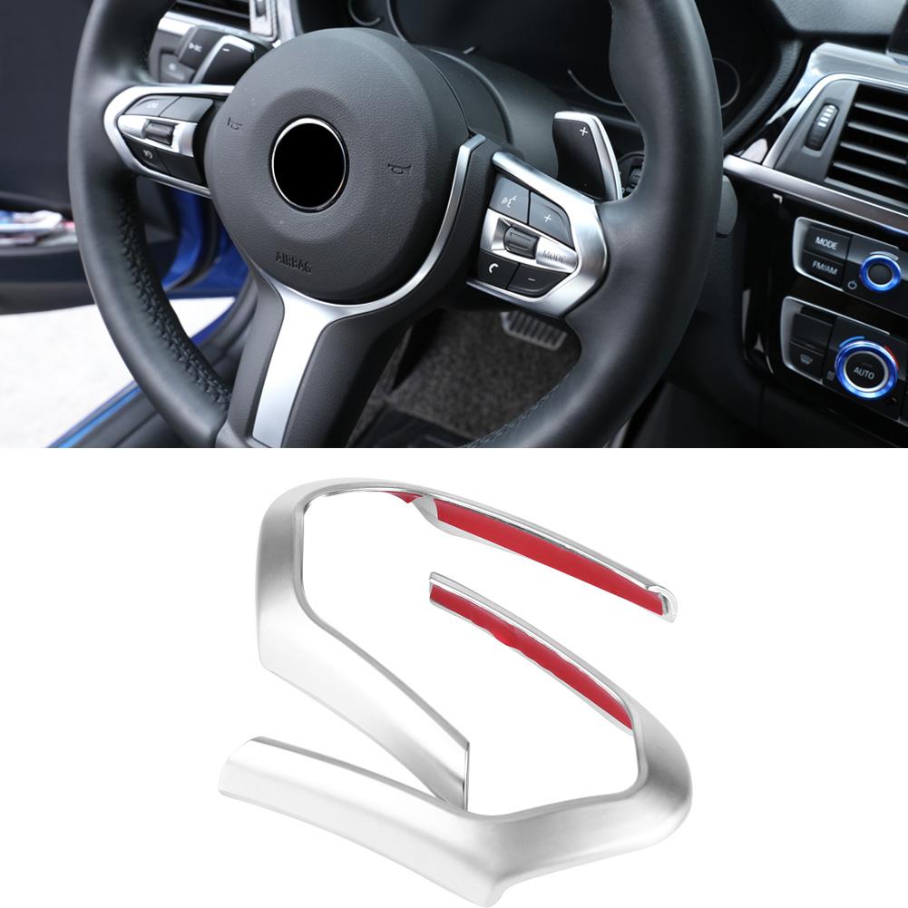 2ks Kryt volantu Obložení Rám pro MSport F20 F22 F30 F32 F10 F06 F15 F16