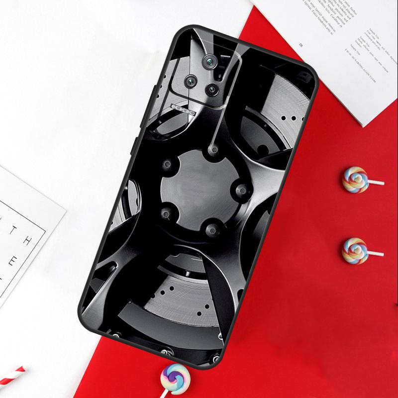 

Sports Car Wheel Tire Speed Cover For Xiaomi 13T 11T 12T 14T Pro 13 14 15 Ultra POCO X7 Pro X3 X5 X6 F5 F6 M6 Pro Case POCO X6