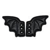 1Pair Angel Wing Shape Girls Boot Skate Shoes DIY Decorations Sneaker Clothing Shoelaces Decoration Punk Emo Style Halloween