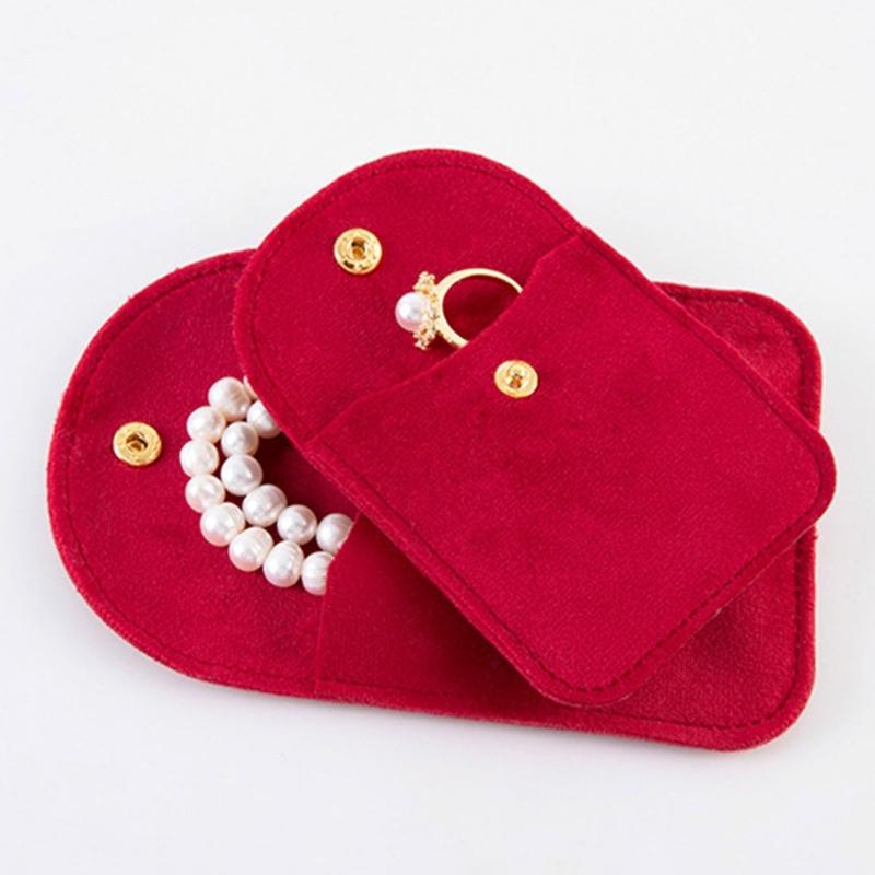 Elegant Flannel Bag for Jewelry Storage Perfect Gift Packaging Bags for Rings Bangles Bracelets Necklaces and Earrings