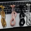 33 Feet Nylon Braided Micro Right Angle Fast Data Sync Charger Vertical Usb Cable With Durable Cotton Jacket