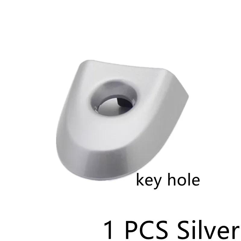 Door Lock Cover With Key Hole Left Right Outer Handle Cap Lid For Nissan Tiida March IV Micra K13 JUKE F15 Cube Z12 2010-19