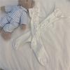 Bowknot Boot Socks Sweet Ruffled Crew Socks Japanese Cute Middle Tube Socks